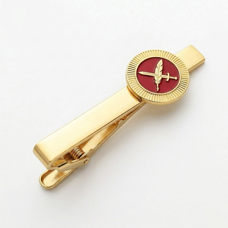 Personalized Engraved Tie Clip - Custom Stainless Steel Tie Bar for Men, Wedding Groom & Groomsmen Gift