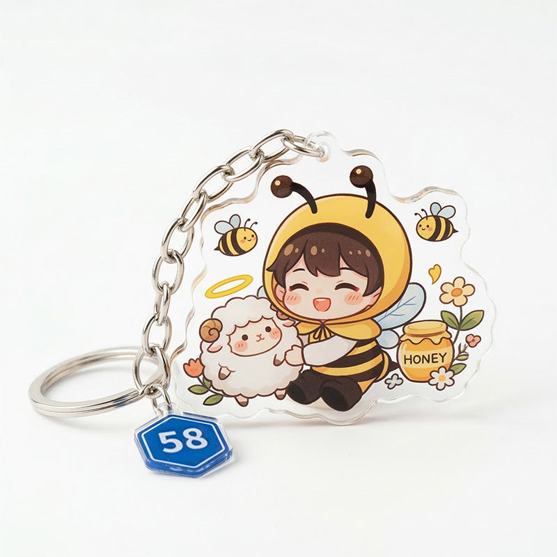 Custom Personalized Acrylic Souvenirs - Coins, Keychains, Fridge Magnets with Your Design