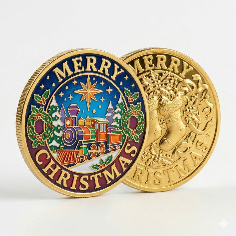 Custom Brass Challenge Coins - Personalized Commemorative Coins with Your Logo & Text, Bespoke Metal Medallions for Business, Military, Graduation & Anniversary Gifts