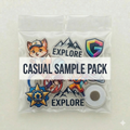 オリジナルデザインのアクリル製記念品 - コイン、キーホルダー、冷蔵庫用マグネット