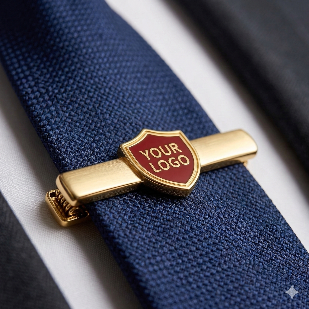 Personalized Engraved Tie Clip - Custom Stainless Steel Tie Bar for Men, Wedding Groom & Groomsmen Gift