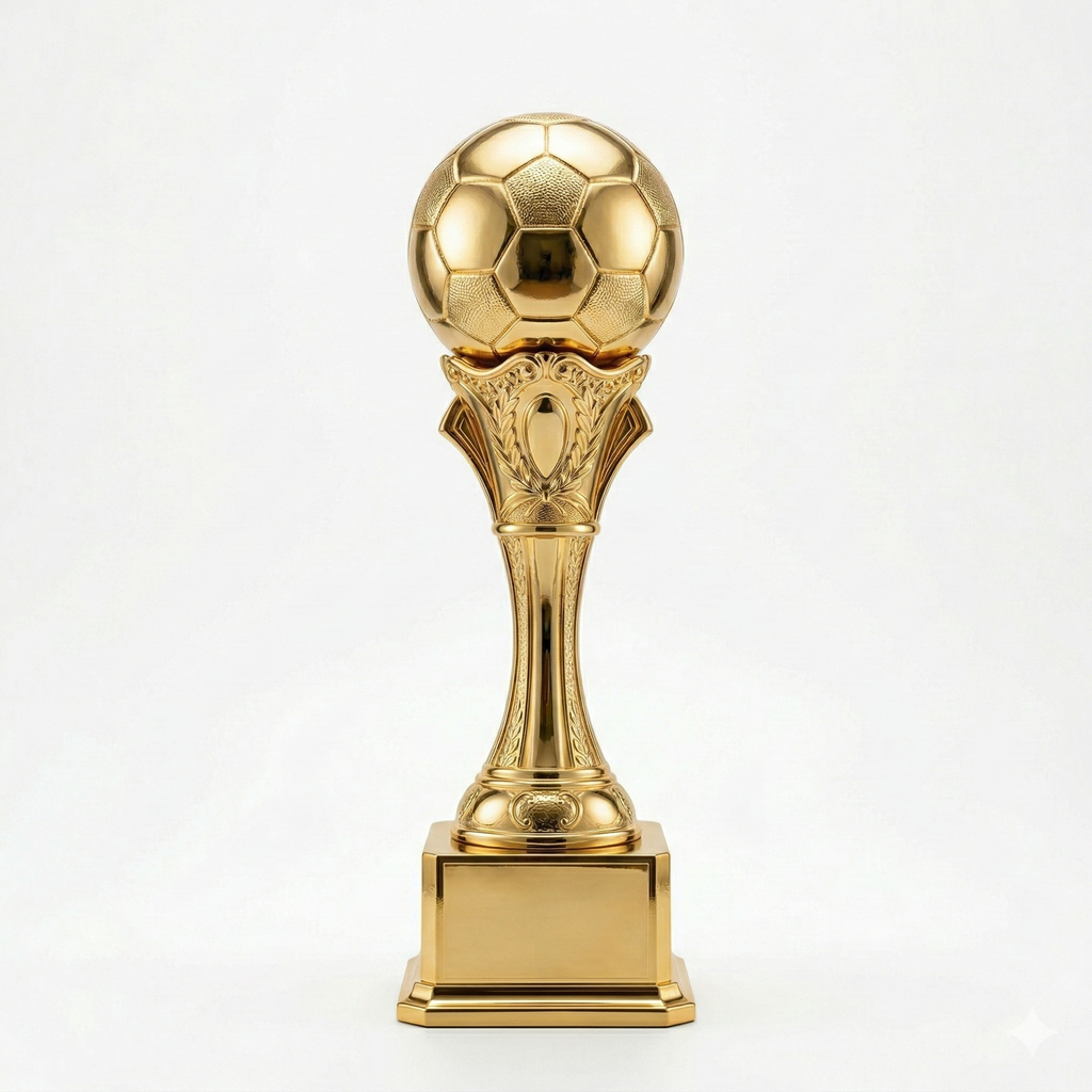 Custom Metal Trophy - Personalized Award for Sports, Business & Corporate Events - High-Quality Craftsmanship