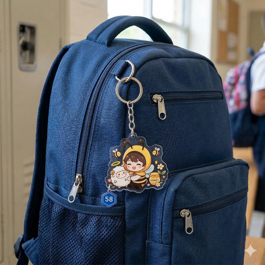 Custom Personalized Acrylic Souvenirs - Coins, Keychains, Fridge Magnets with Your Design