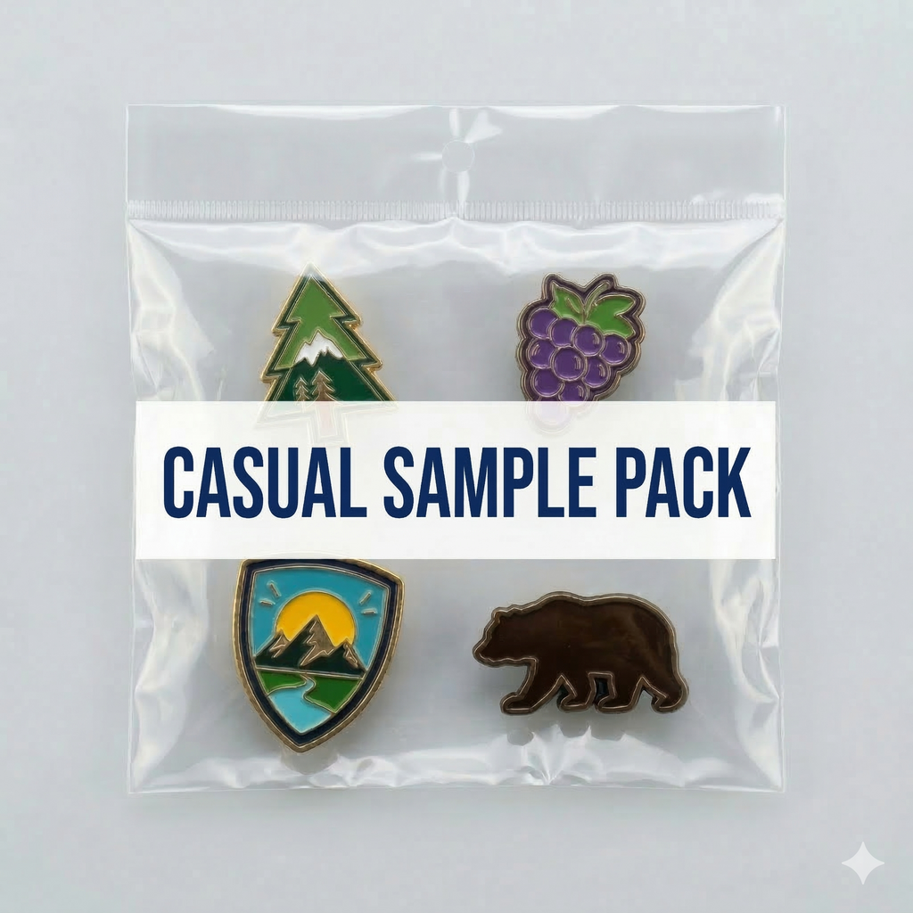 Custom Metal Badges - Bespoke Hard & Soft Enamel Pins with Your Logo