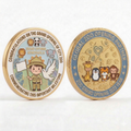 Custom Brass Challenge Coins - Personalized Commemorative Coins with Your Logo & Text, Bespoke Metal Medallions for Business, Military, Graduation & Anniversary Gifts