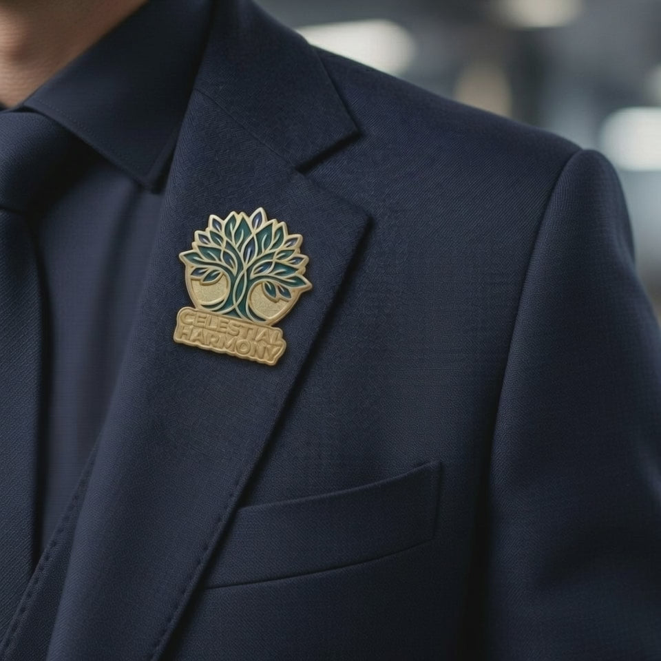 No Minimum Order Custom Metal Badges - Bespoke Hard & Soft Enamel Pins with Your Logo