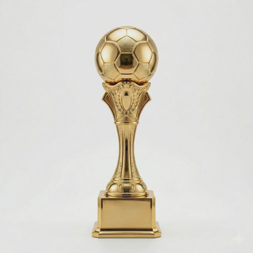 Custom Metal Trophy - Personalized Award for Sports, Business & Corporate Events - High-Quality Craftsmanship